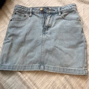 denim skirt